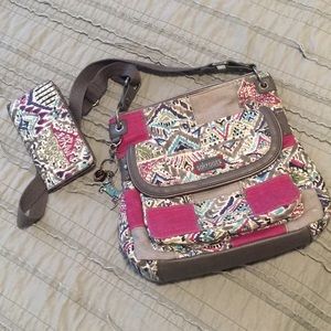 Sakroots Crossbody & Slim Wallet